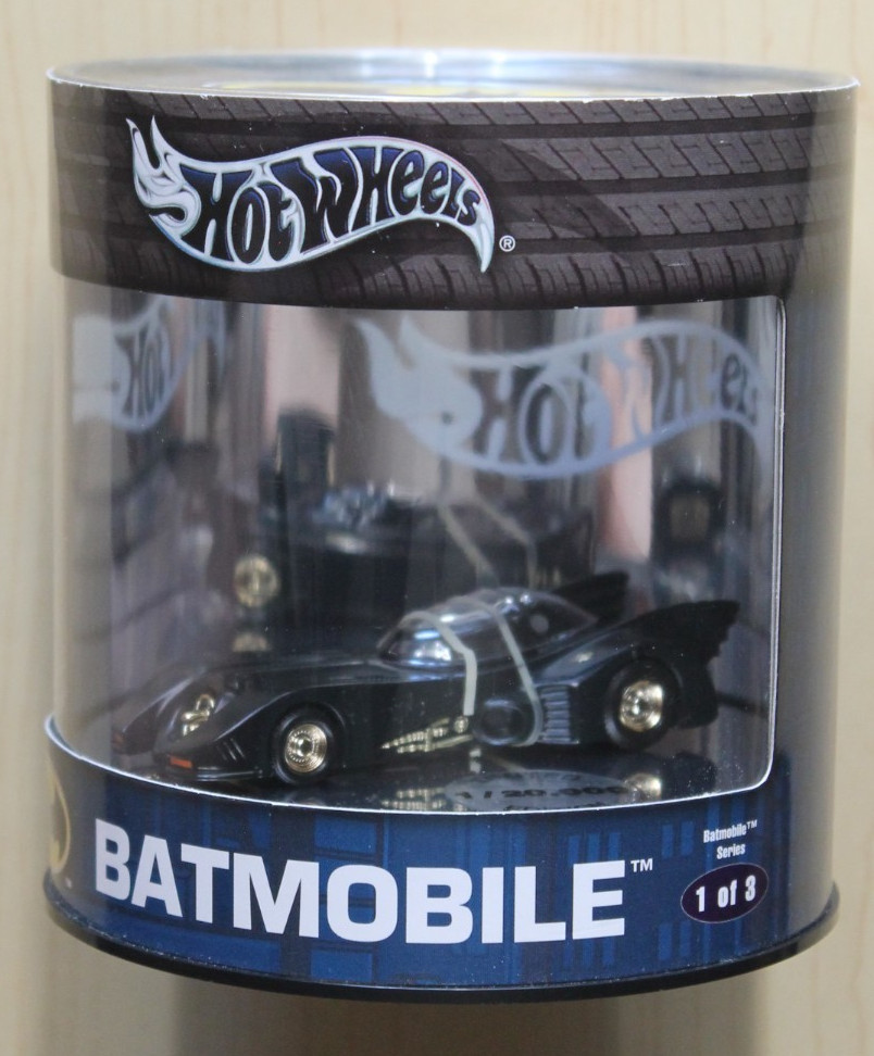 2004 Hot Wheels Oil Can Series 1/64 Batmobile #1 of 3