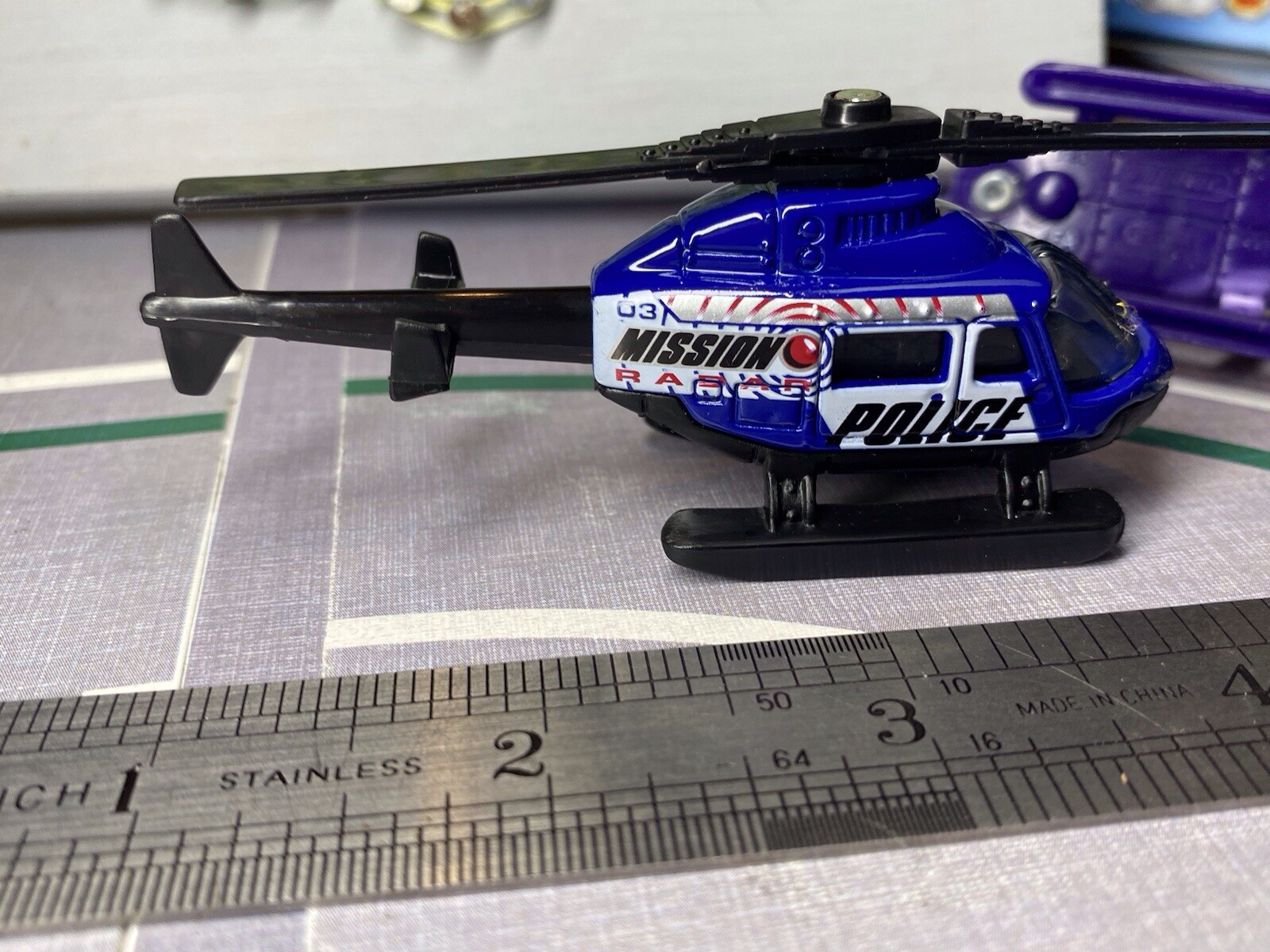 Matchbox 2 X 1998 Rescue Helicopter, Chopper, Police, Fire, Medic Air, 911