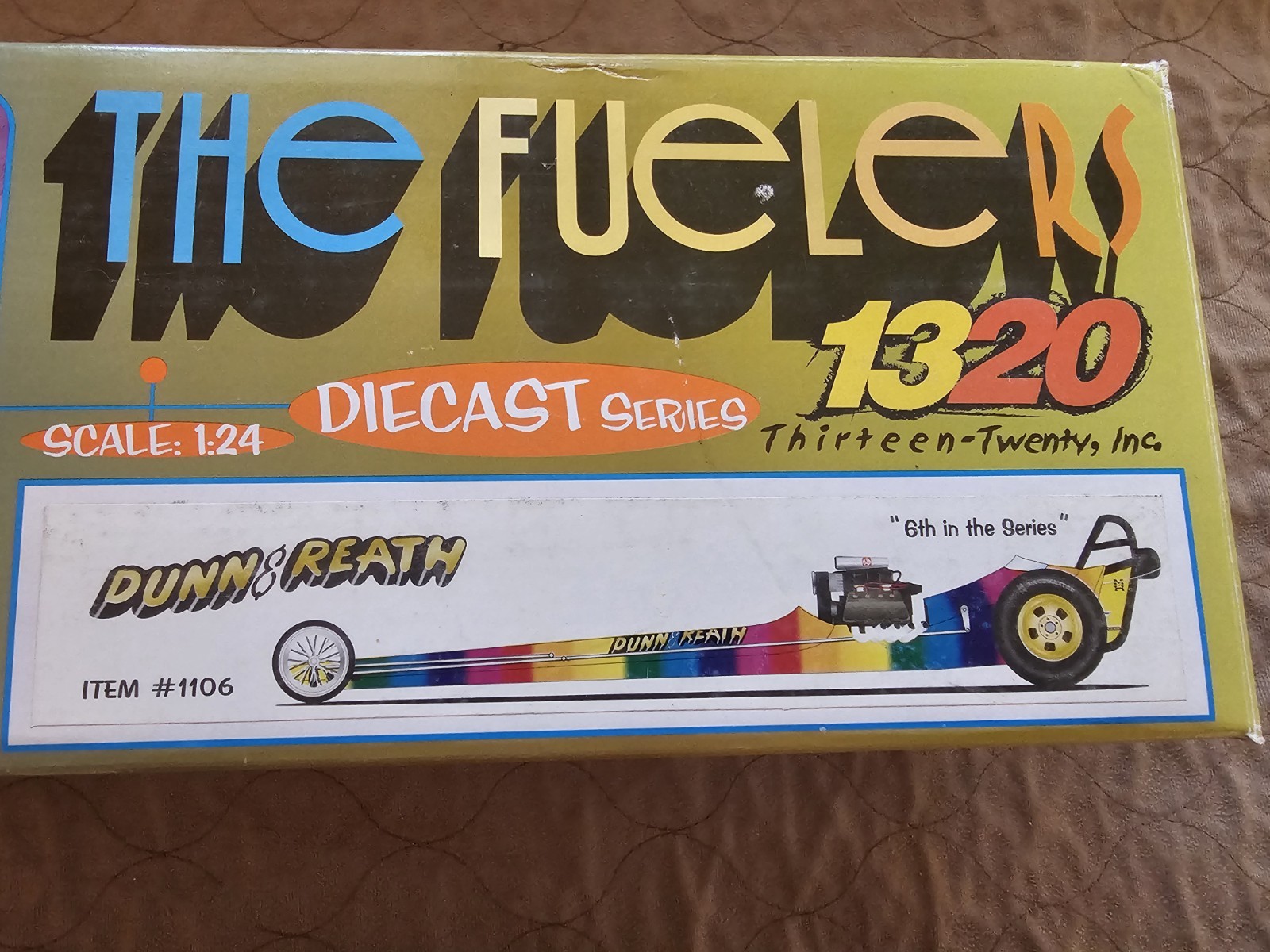 Thirteen-Twenty Dunn & Reath The Fuelers 1320 1:24 Diecast NHRA Dragster