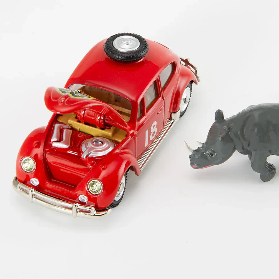Corgi Toys – 256 Volkswagen 1200 In Safari Trim – Modern Corgi Reissue NIB W/COA