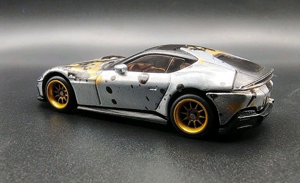 *Custom Hot Wheels* Ferrari 12Cilindri “Artsy Silverian” By NoScalpCustoms