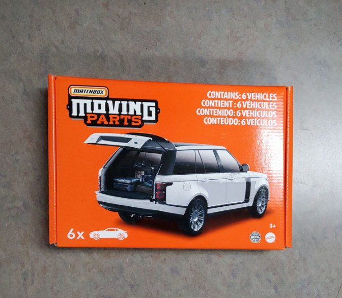 New 2023 Matchbox Moving Parts 6-Pack Box Set