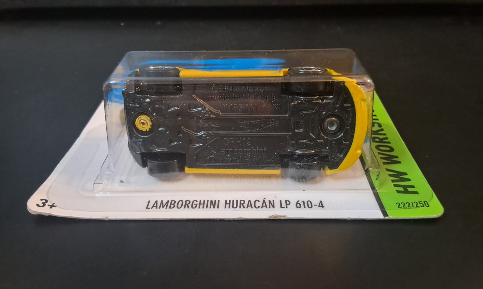Hot Wheels Workshop 2015 222/250 – Lamborghini Huracan LP 610-4 in Yellow