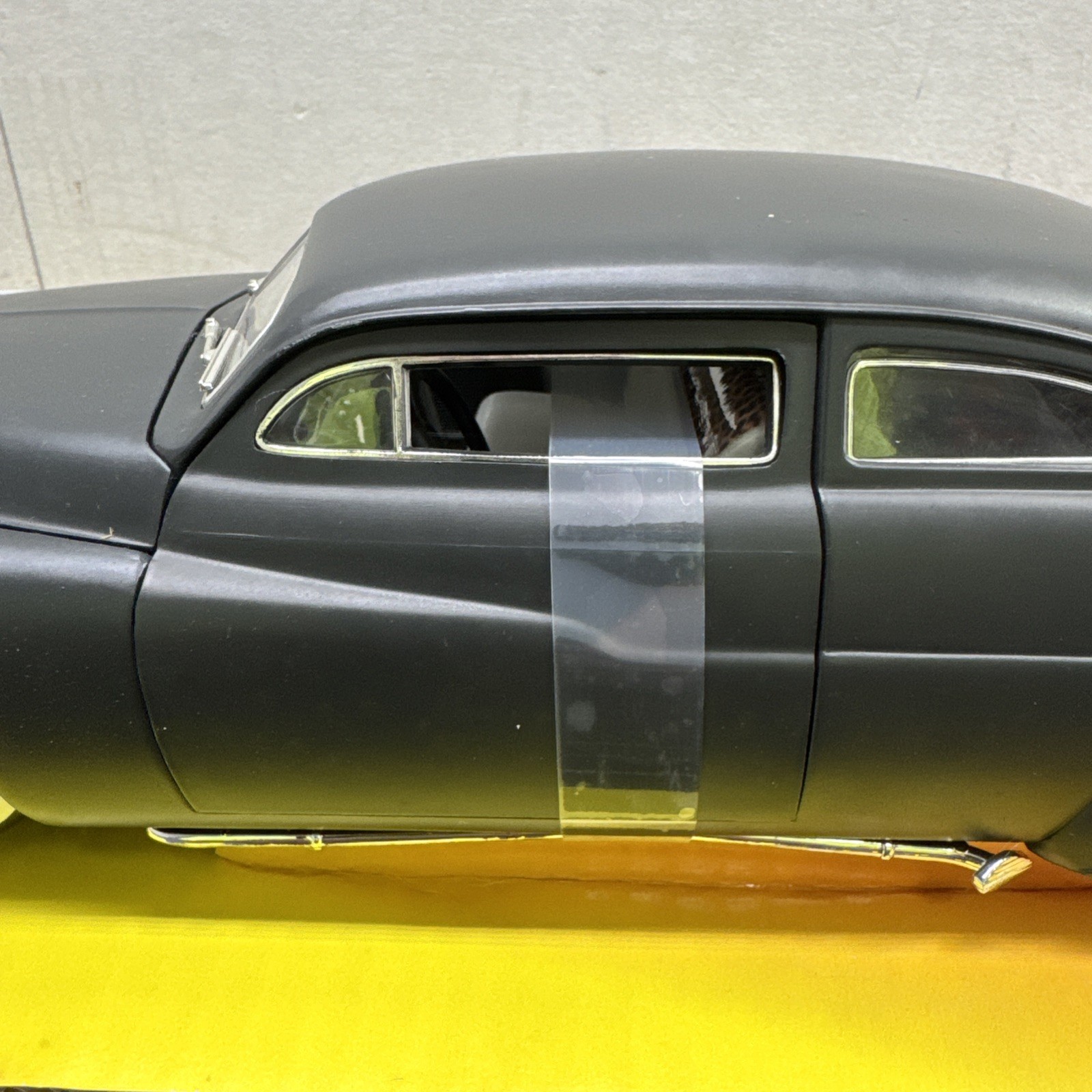 1/18 Diecast 1951 Chopped Mercury, Matt Black, American Muscle (2000) No BOX D3