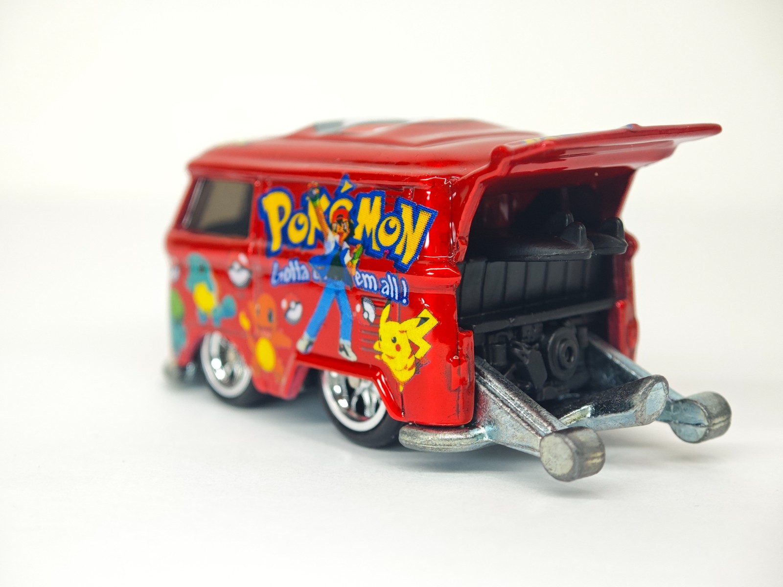 Hot Wheels Kool Kombi Custom Super Red Spectraflame Pokemon For Fans Collectors