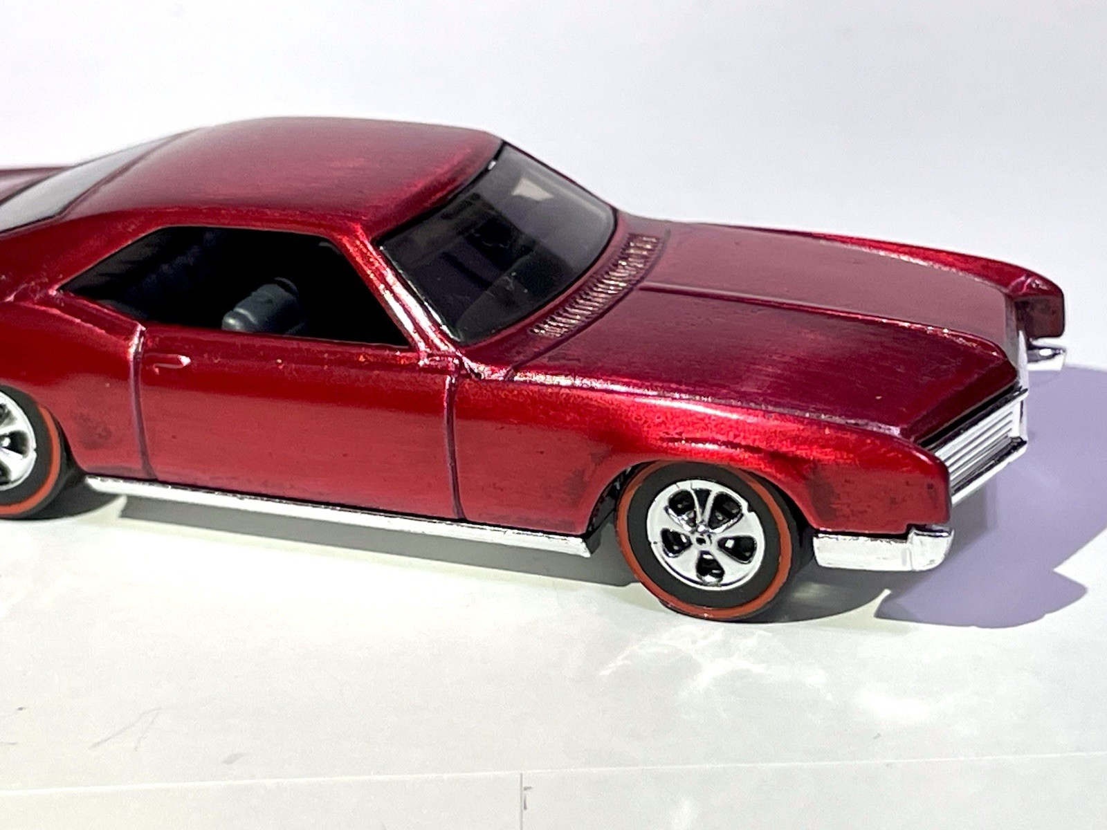 🤩 Hot wheels Custom made Spectraflame Red Riviera RedLine Diecast Car 1:64