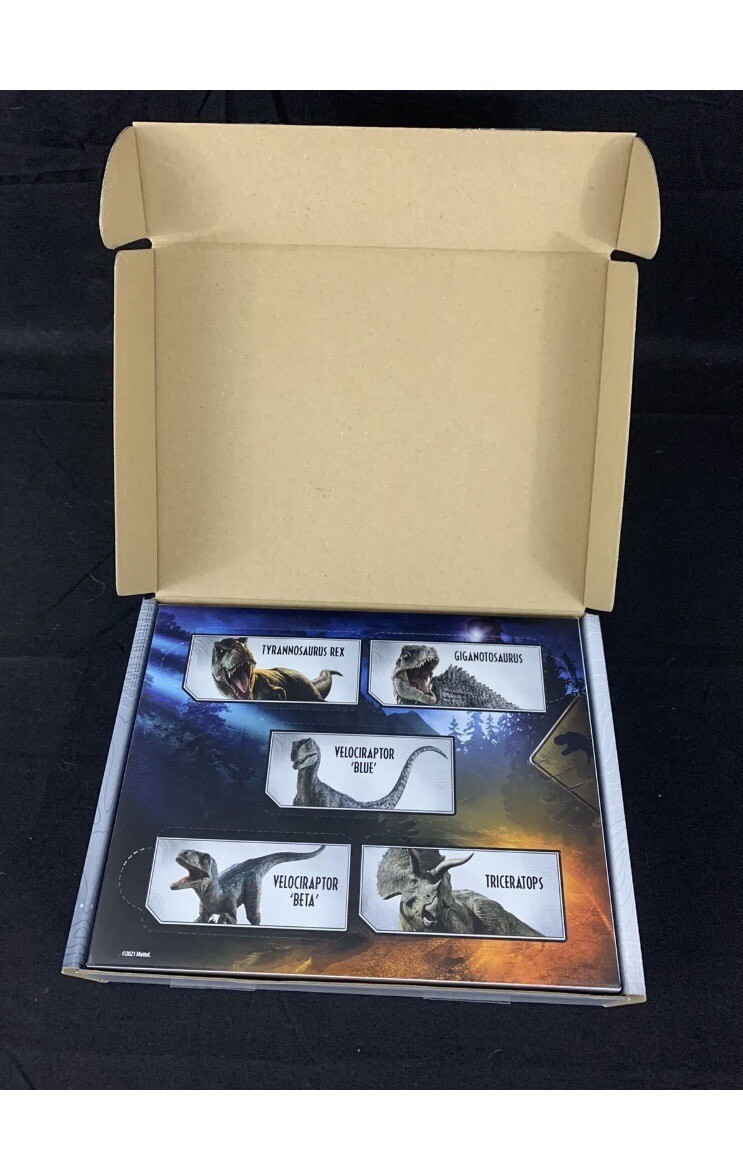 Hot Wheels Jurassic World Dominion 5 Pack Character Cars Set (Mattel) 2022 NIB