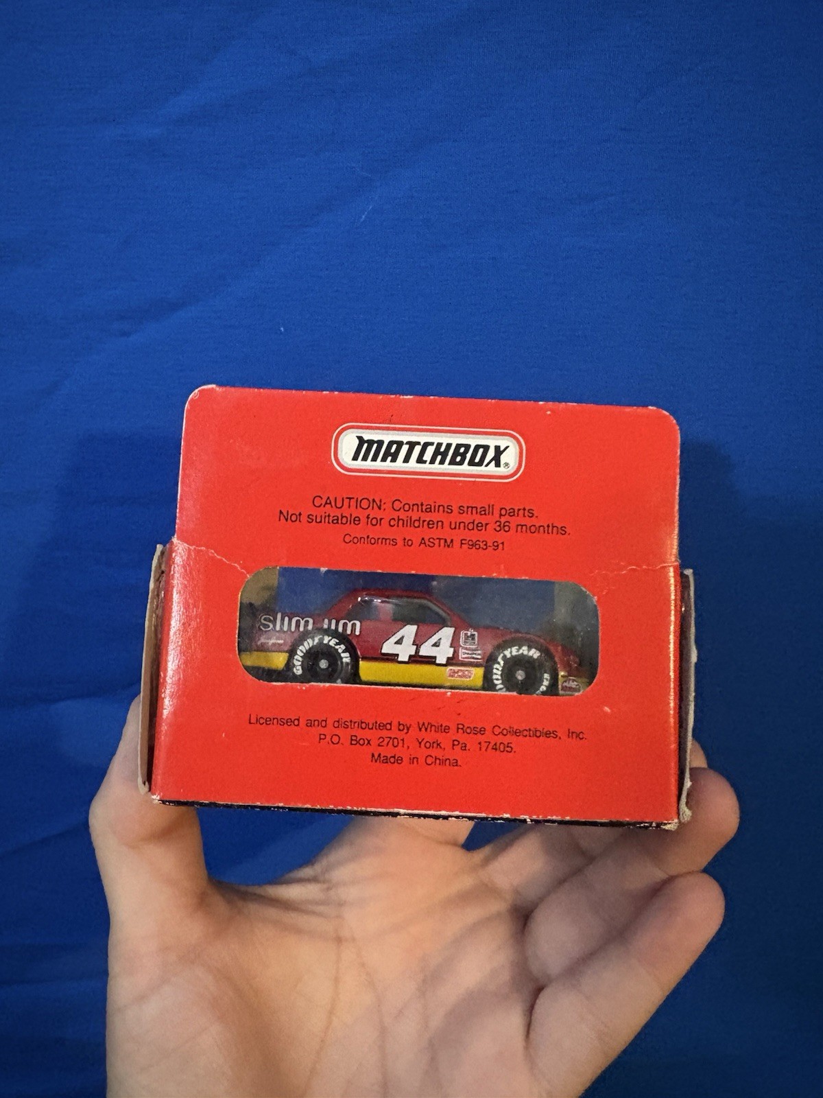 Matchbox Super Stars 1:64 1990 Grand National #44 Slim Jim LE Unopened