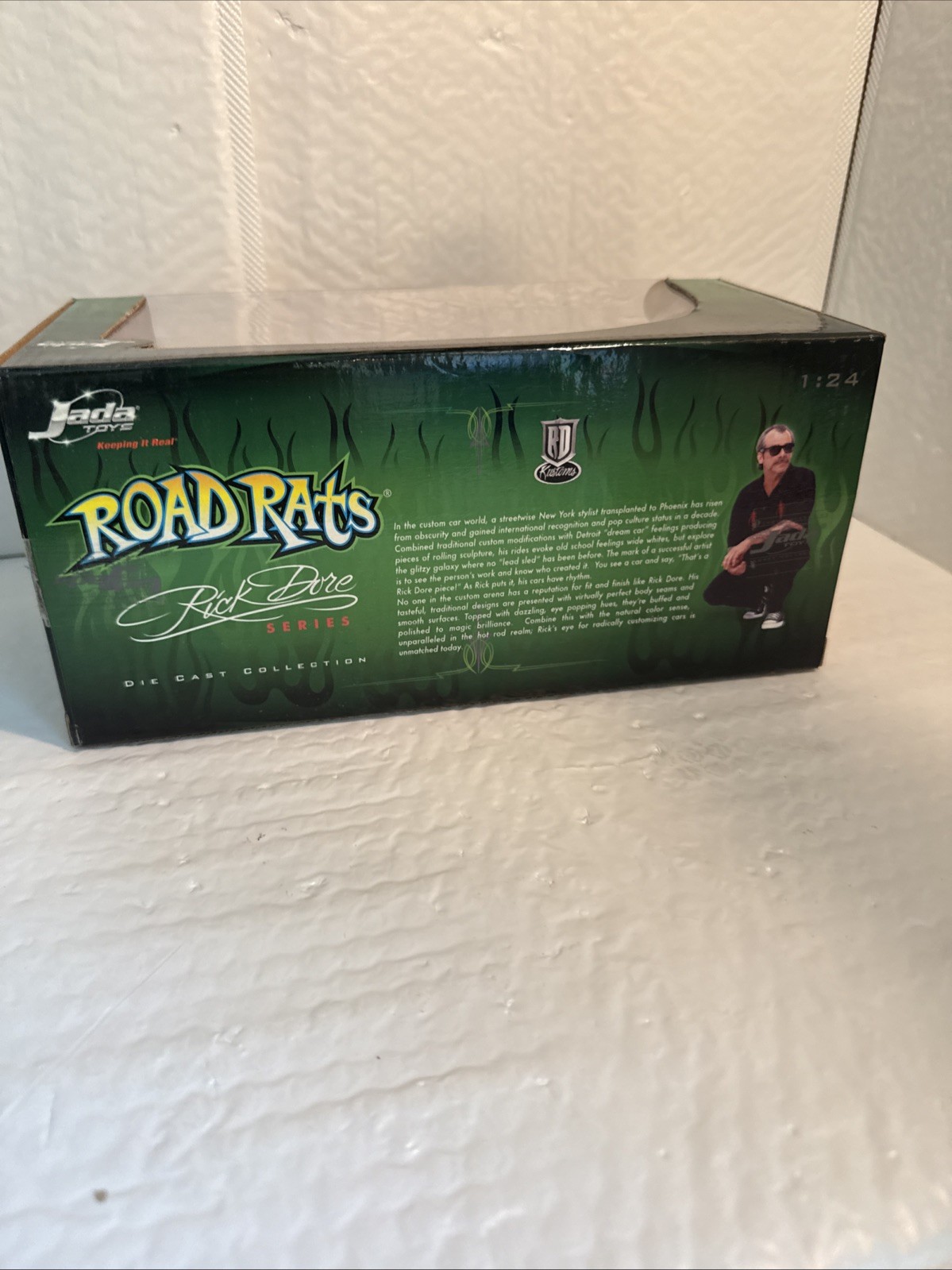 JADA Road Rats 40’PONTIAC 1:24 Metallic Green Rick Dore Series 1940 boumi shrine