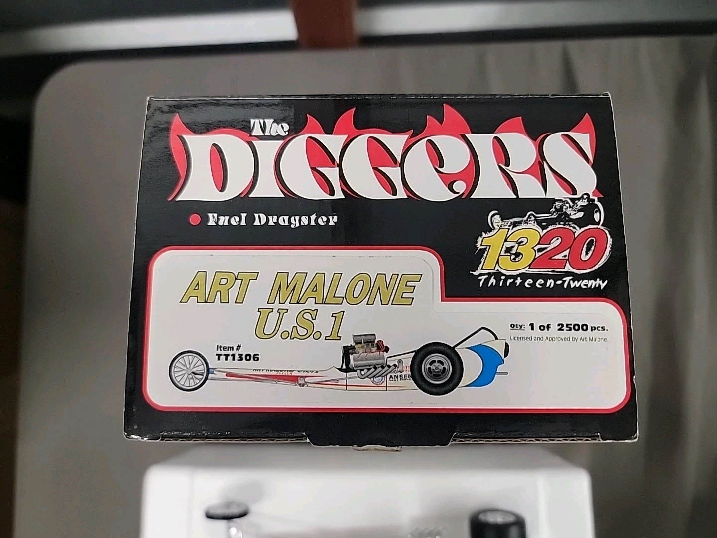 1/24 The Diggers 1320 Fuel Dragsters Art Malone U.S.1 #TT1306 B424