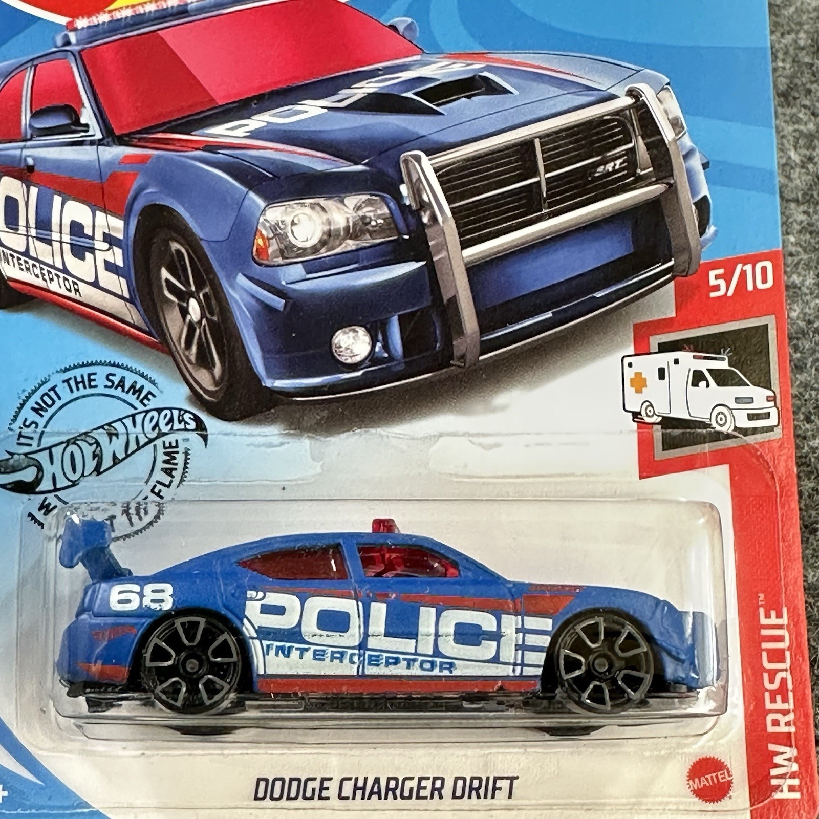 Lot of 9 Hot Wheels 5 Alarm Fire Truck HW Rescue 8/10 Pink Drift Charger +7 More