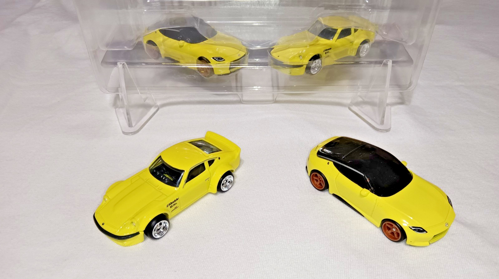 1:64 HOT WHEELS CAR CULTURE 2 PACK NISSAN Z PROTO & NISSAN FAIRLADY Z SEALED NEW