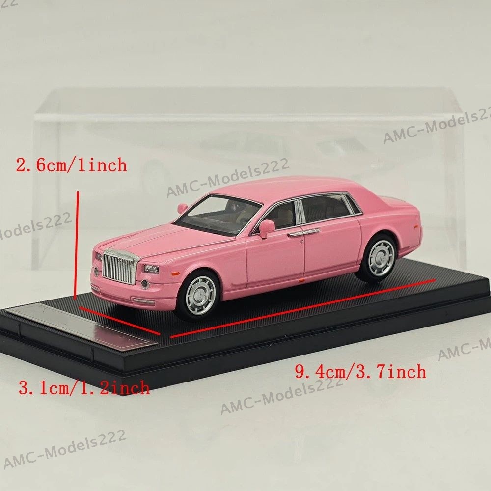 SW 1:64 Phantom VII 7 Luxury Sedan Sports Model Diecast Metal Car Limited