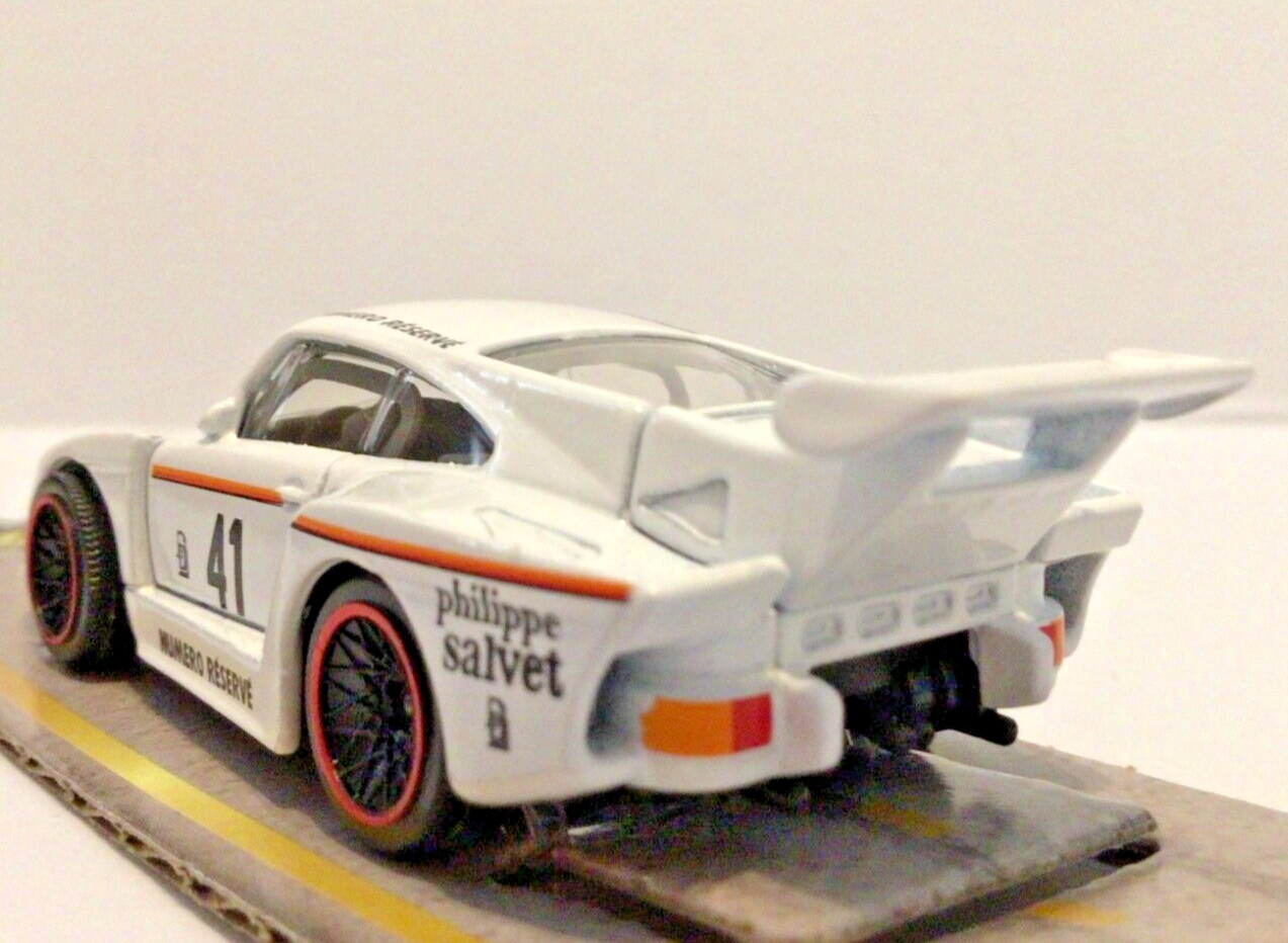 Majorette PORSCHE 935 K3 WHITE approx 1:64 package pull loose UNUSED