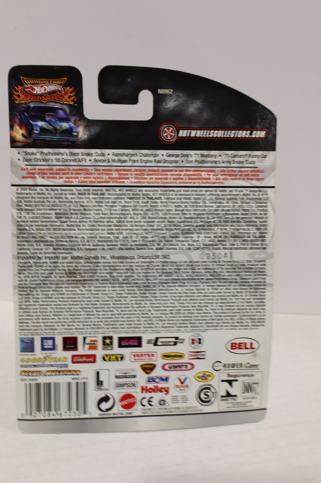 Hot Wheels Drag Strip Demons, Beebe & Mulligan Front Engine SHELF WEAR READ