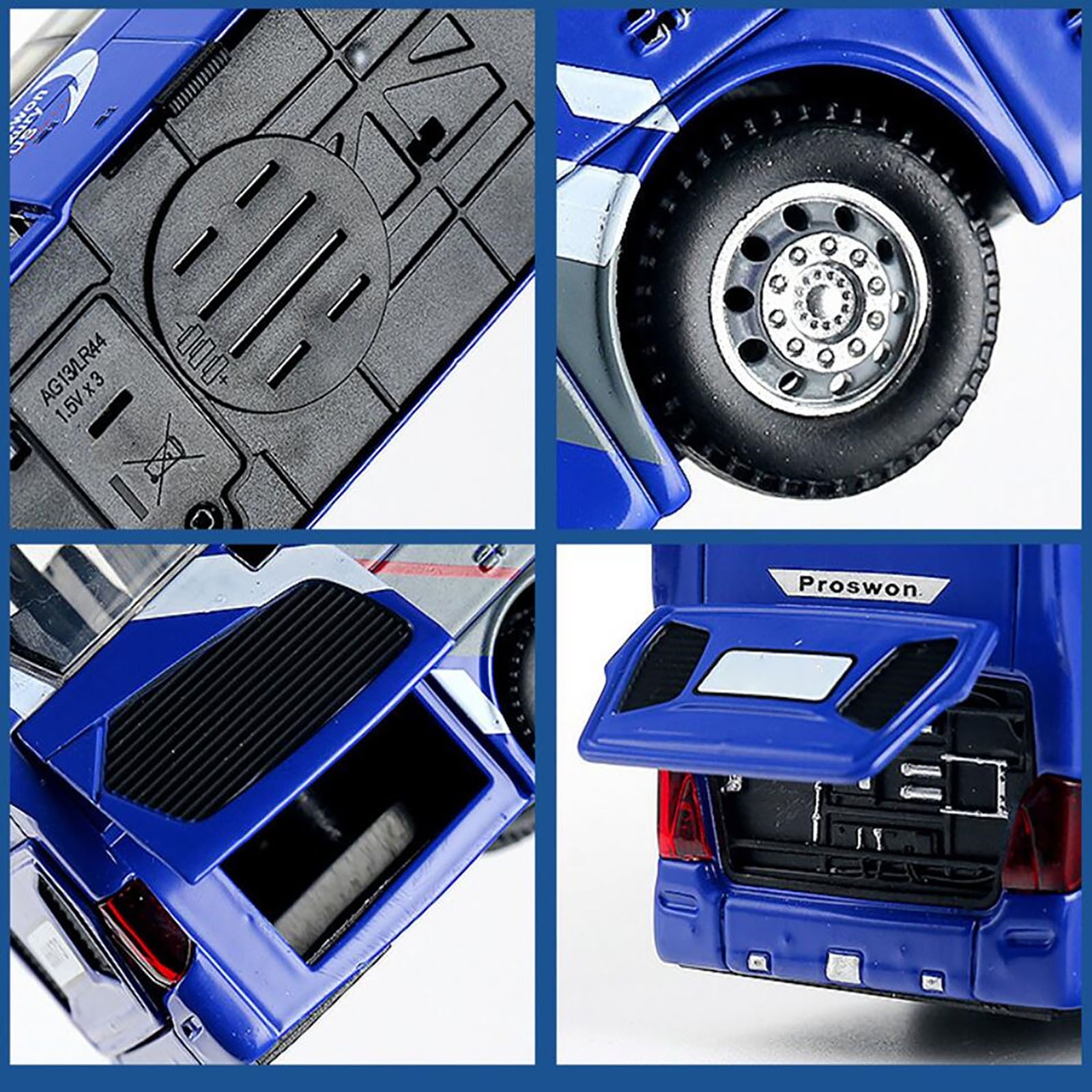 Model Flash Light Vehicle Single Sightseeing Bus 1:32 Alloy Cars Pull Back Toys