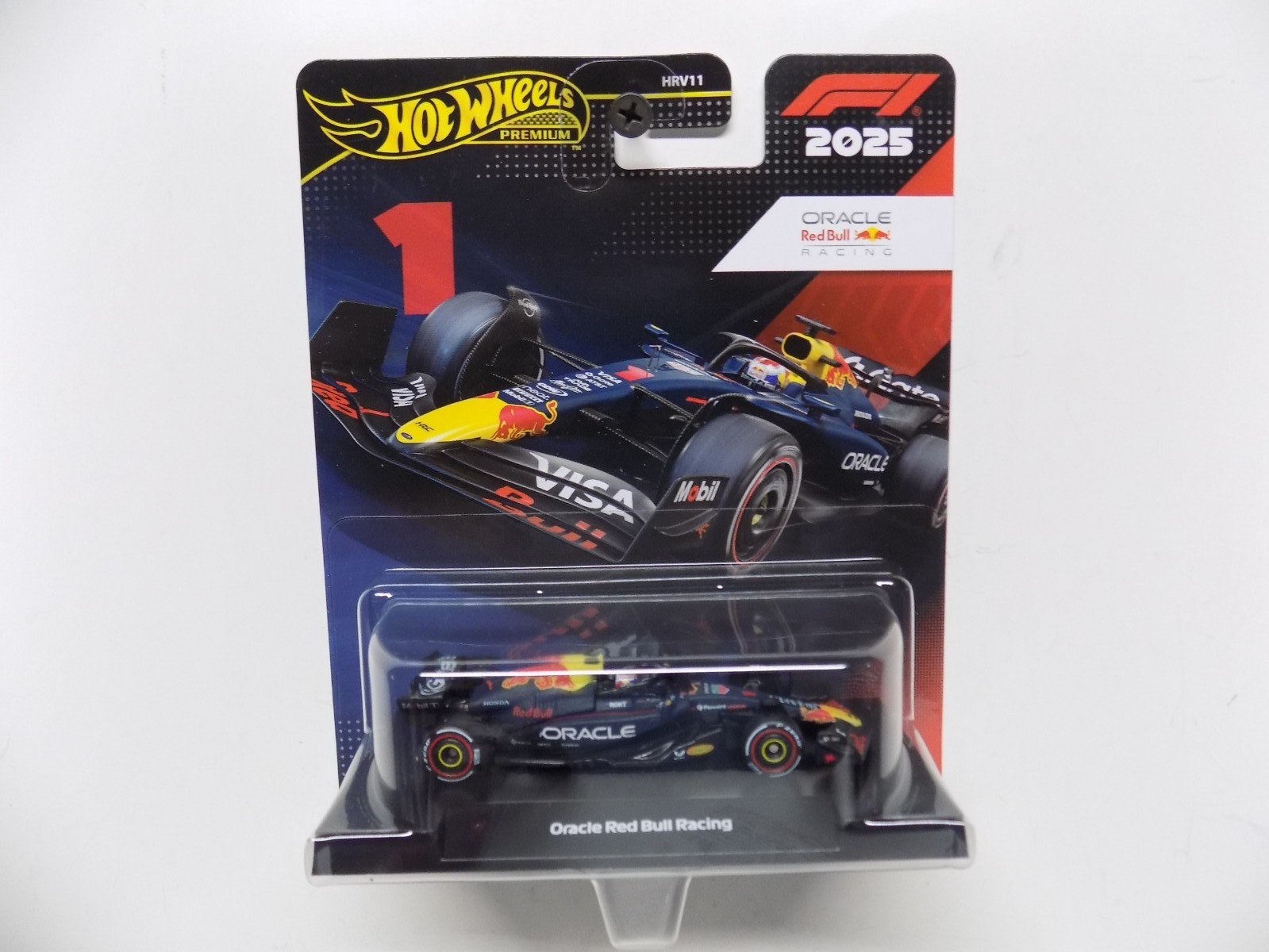 Hot Wheels Premium – 2025 Formula 1 – ORACLE RED BULL RACING Formula 1 TEAM #1