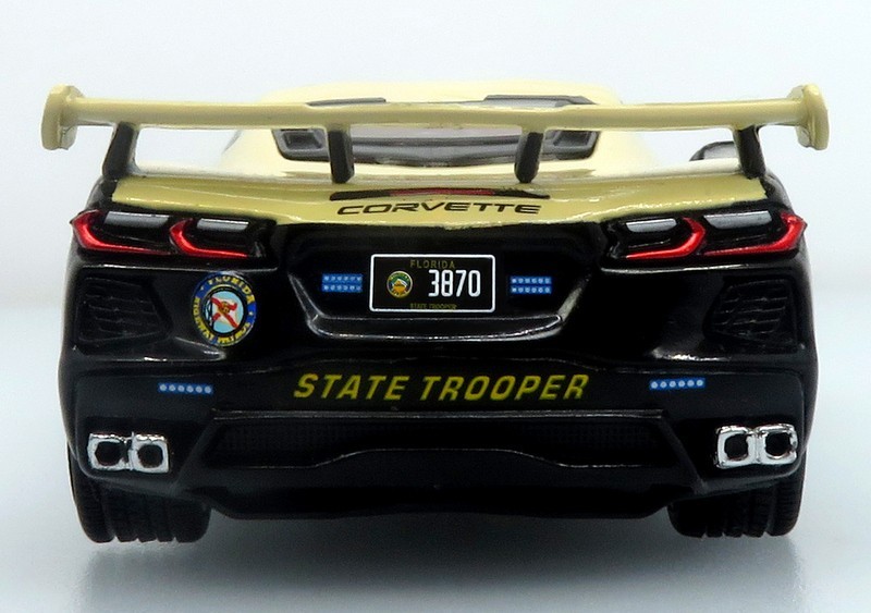 Corvette C8 Stingray Police Interceptor: Florida Highway Patrol (FHP) 1:43