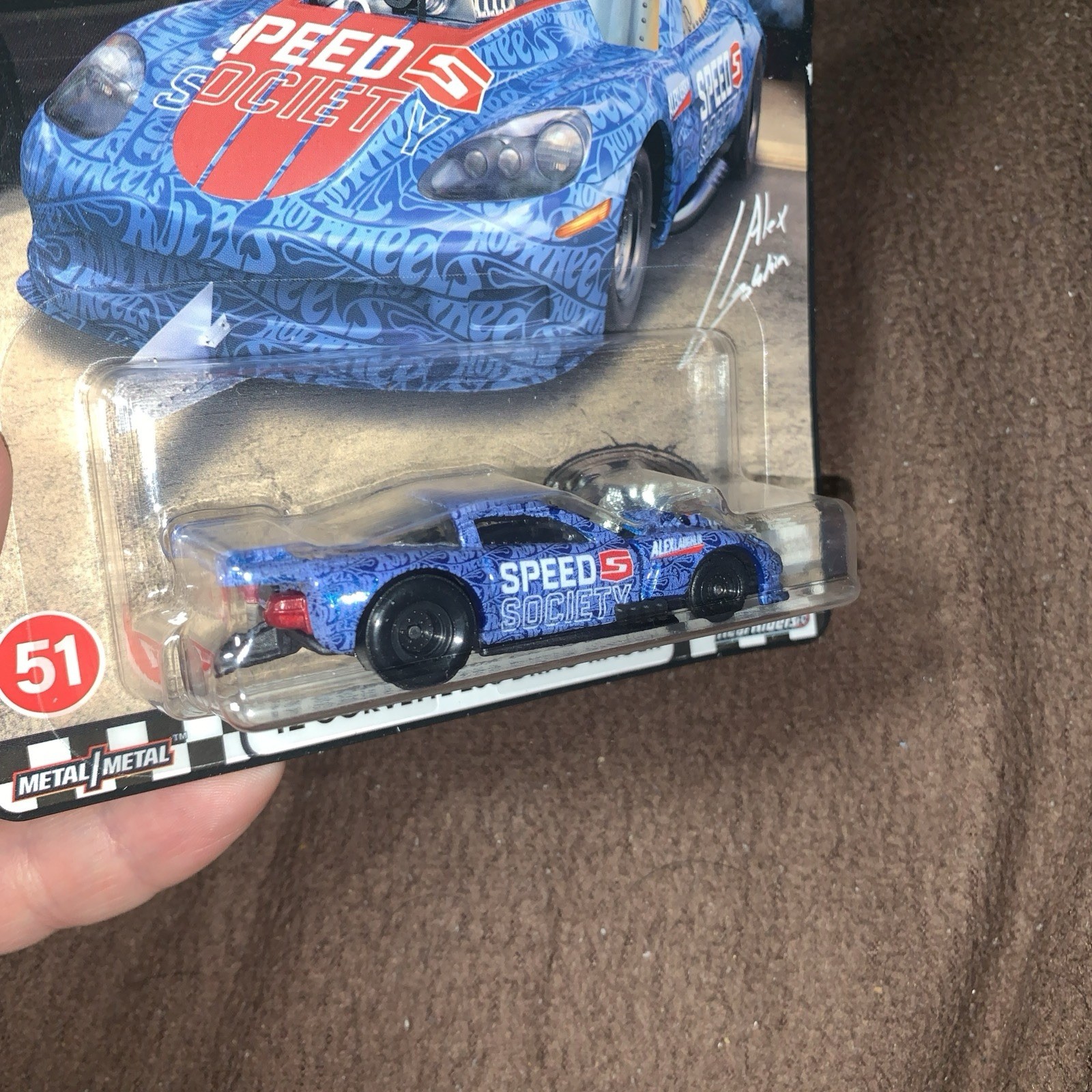 2022 Hot Wheels Premium, #51 ‘Boulevard’ ” ’12 CORVETTE Z06 DRAG RACER” Unopened