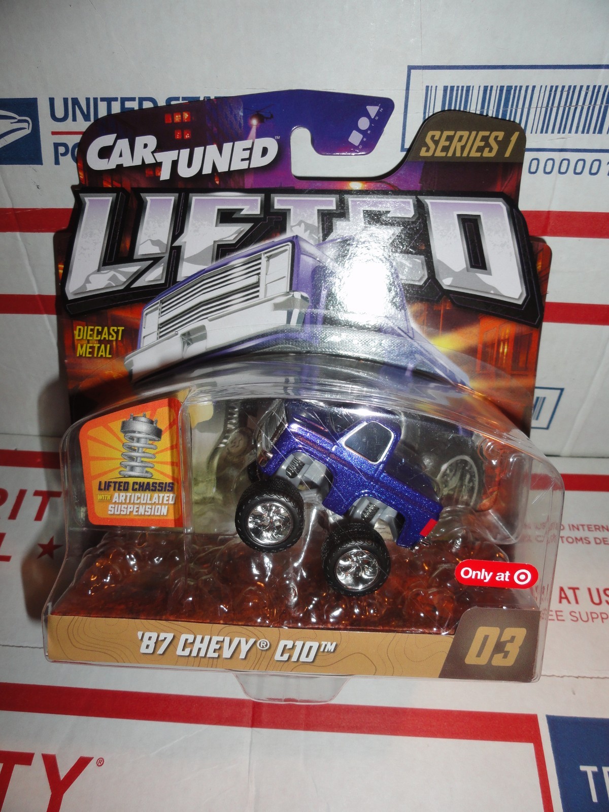 MGA CARTUNED 2026 LIFTED 87 CHEVY C10 SERIES 1 TARGET EXCLUSIVE