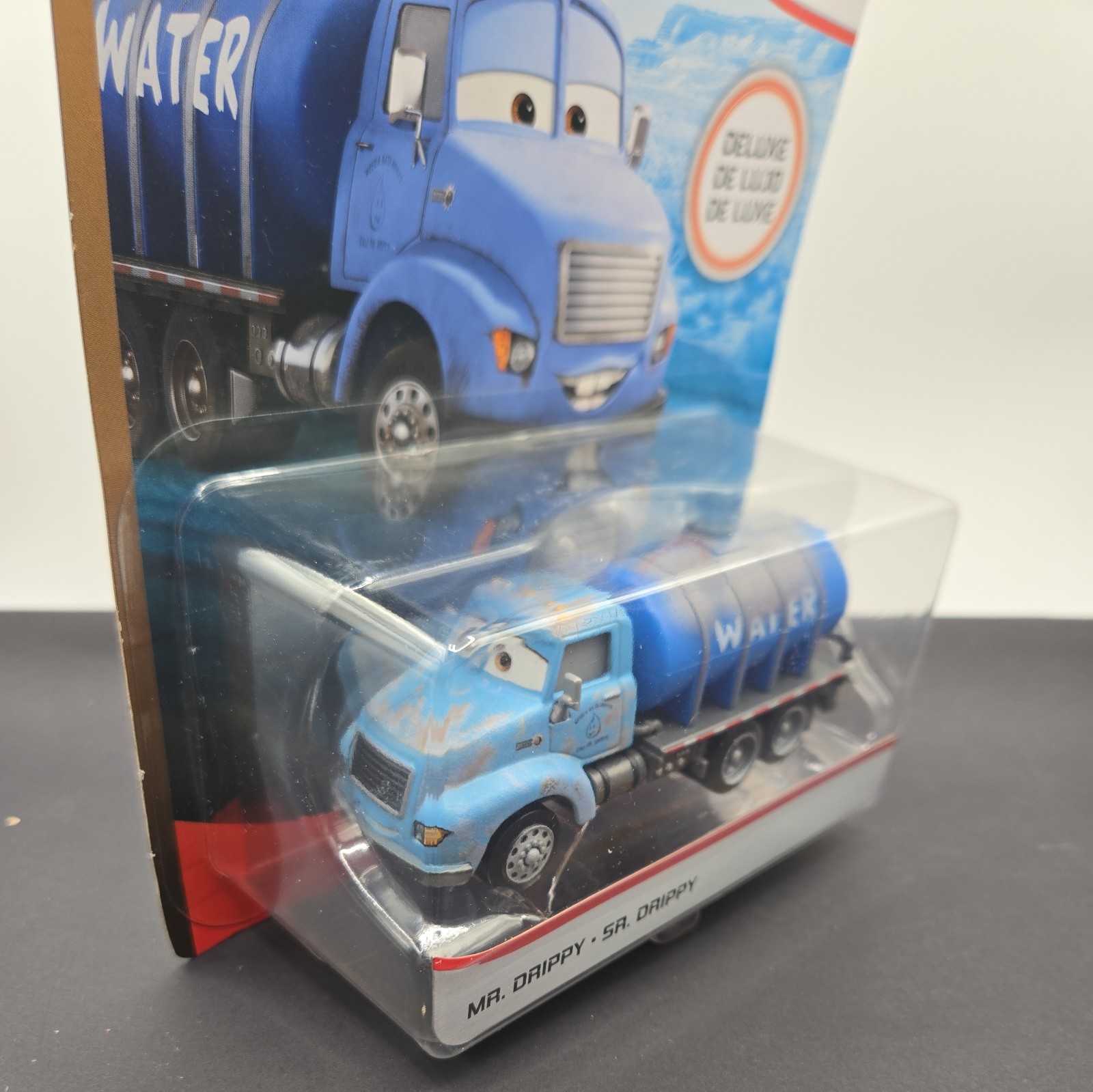 Disney Pixar Cars 3 Deluxe Mr. Drippy Vehicle, 1:55 Scale Hollow Dirty 2019