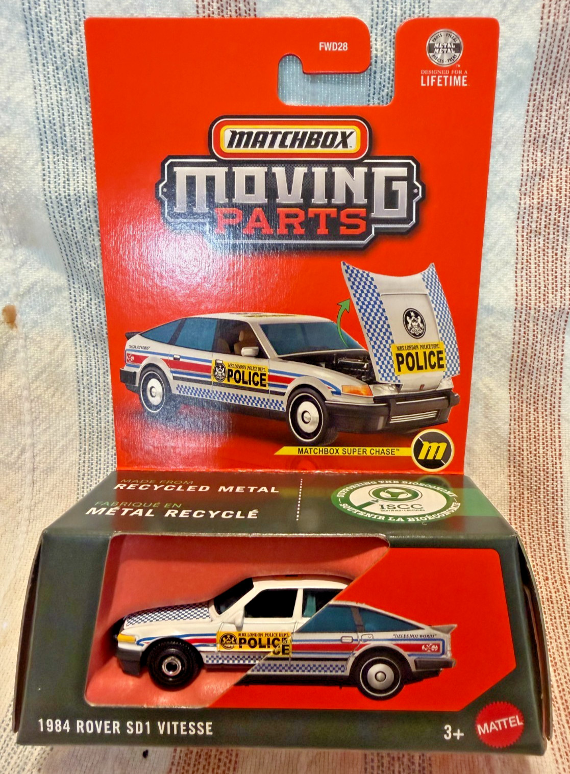 2026 MATCHBOX – MOVING PARTS – 1984 ROVER SD1 VITESSE – POLICE – SUPER CHASE