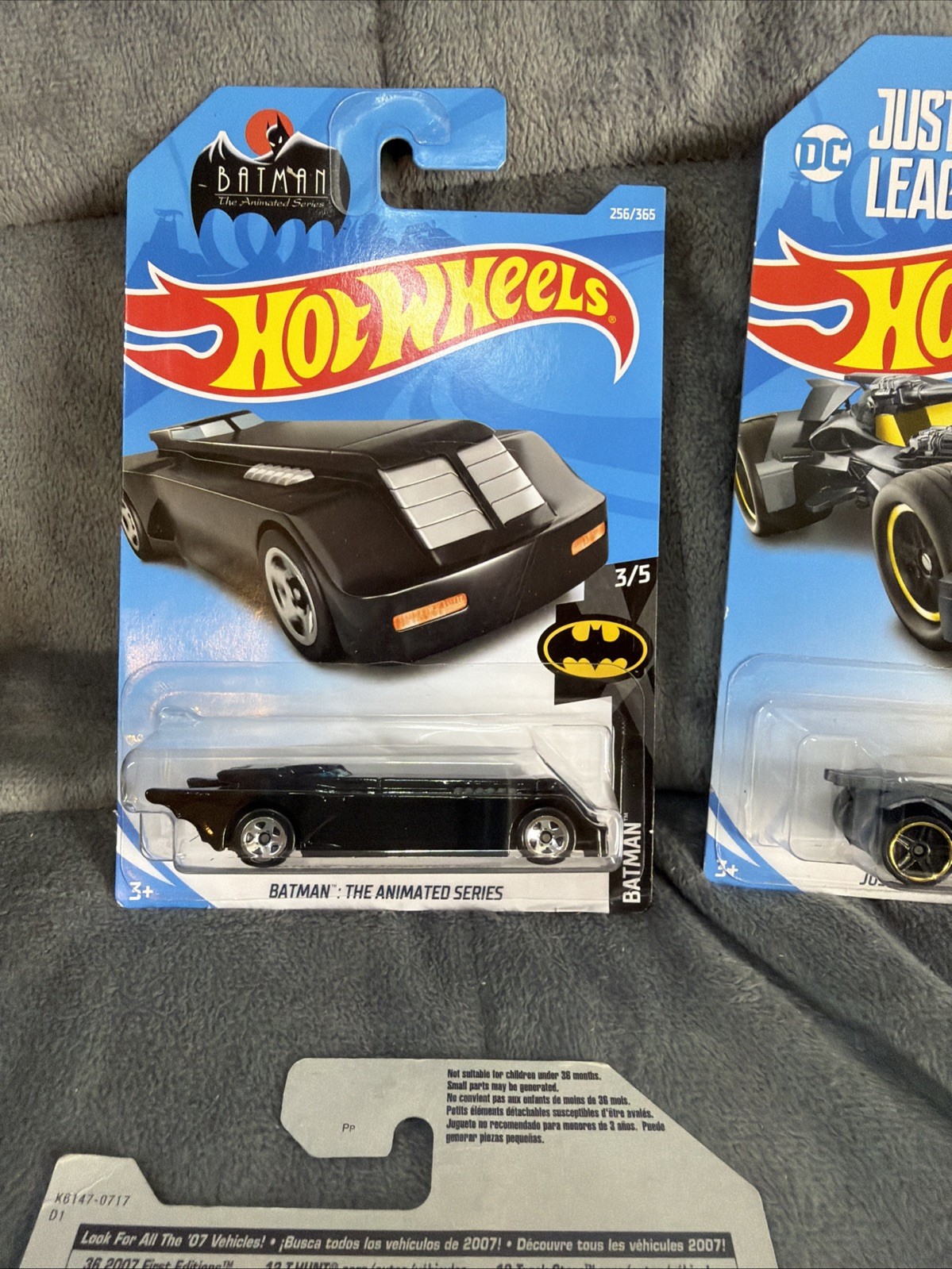 Hot Wheel Mattel Die Cast Toy Cars – Lot Of 6 -Batman Cars Batmobile Various