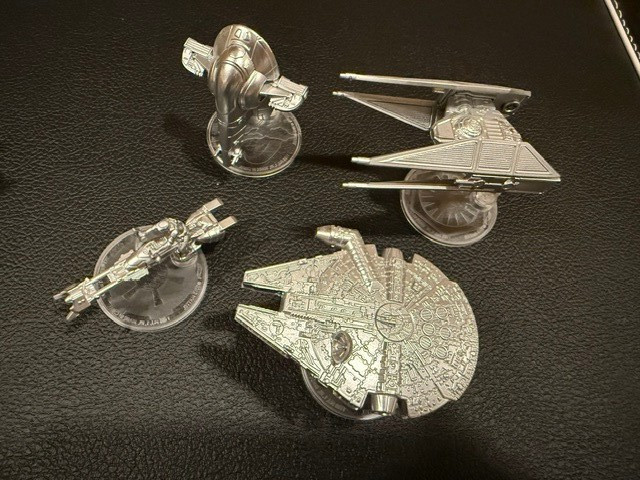 Hot Wheels Starships Star Wars Commemorative 1-9 Set Lot Death Star Set +Bonus