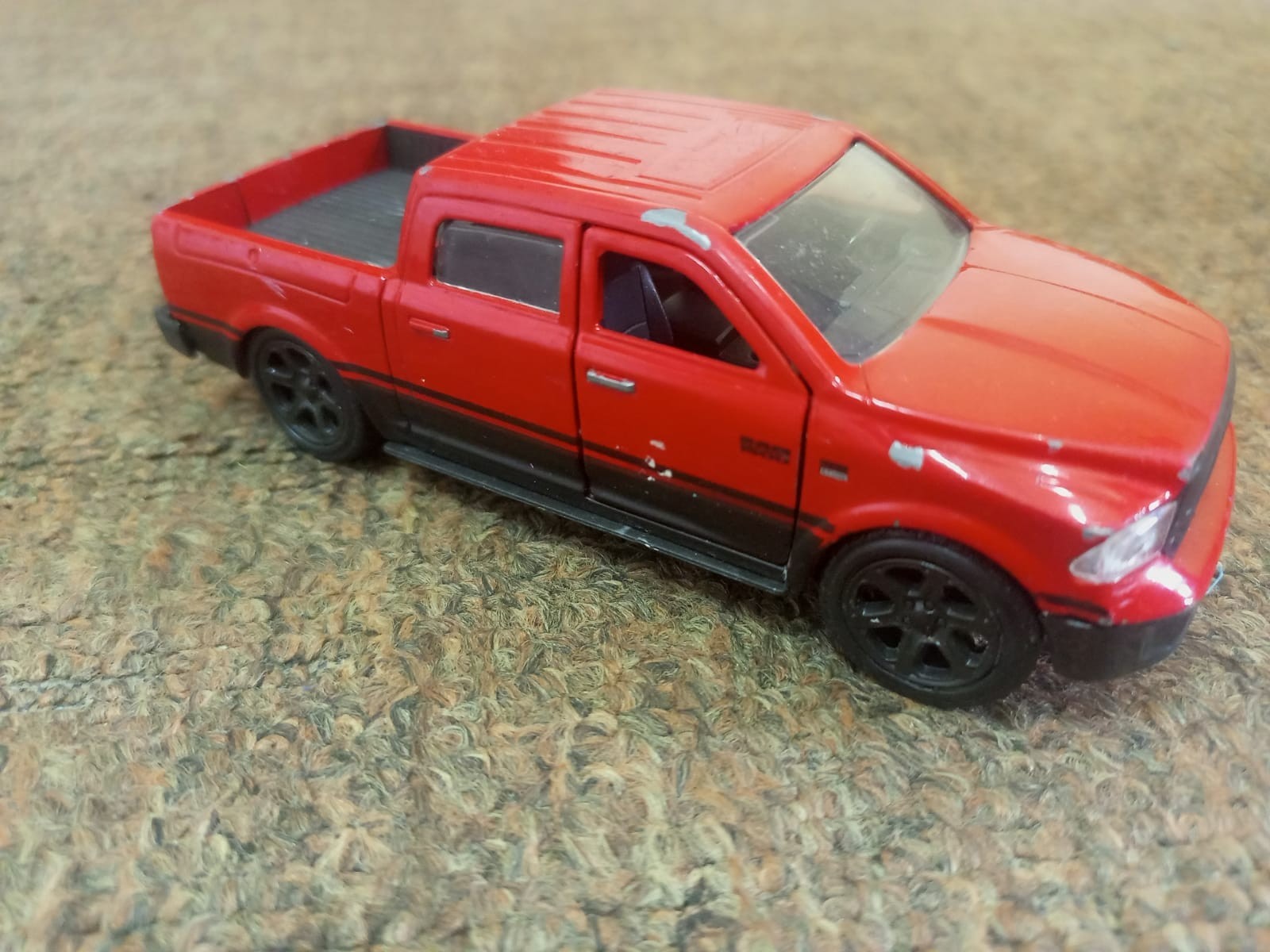 Kinsmart Dodge Ram 1500 Red Diecast Truck 1:46 Scale