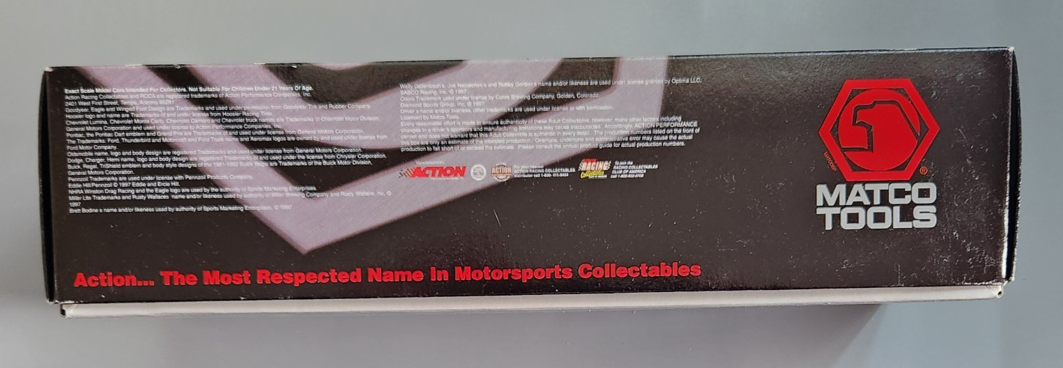Matco Tools Supernationals Pontiac Pro Stock 1:24 Diecast NIB Ltd Edition