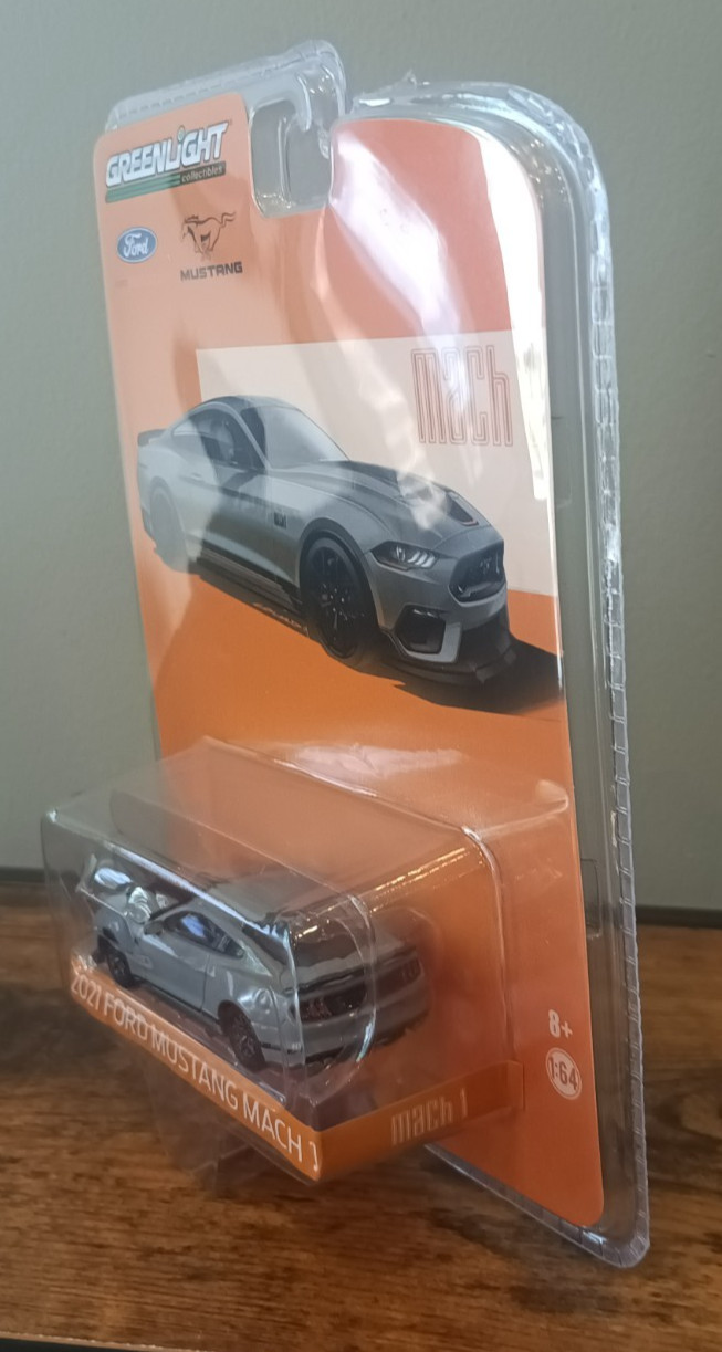 Rare 2021 Ford Mustang Mach 1 Fighter Jet Gray. New, Carded, Sealed! (12) avail.