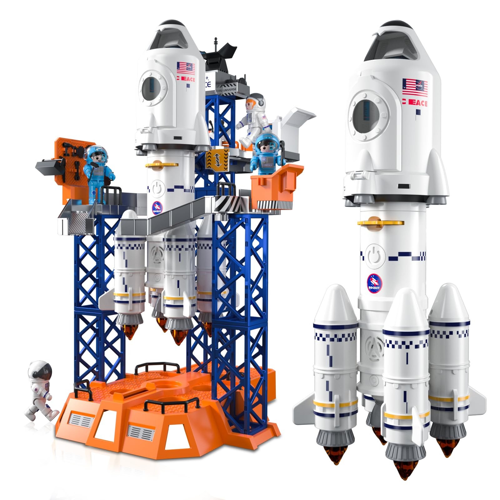 Ci Vetch Rocket Launcher Space Shuttle Toys For Kids Boys Age 3 4 5 6 7 8 9