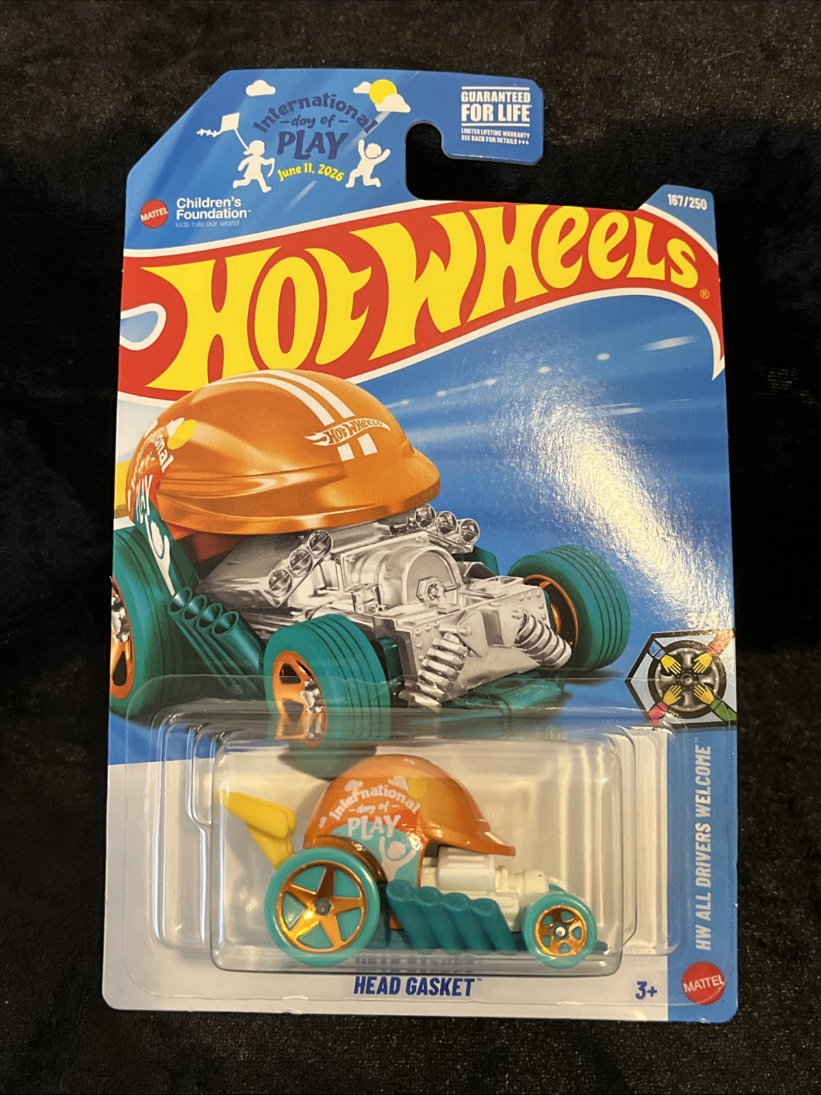Hot Wheels – Lot Of 3 NIP Pink Roller Toaster, Pink Monster High, Head Gasket