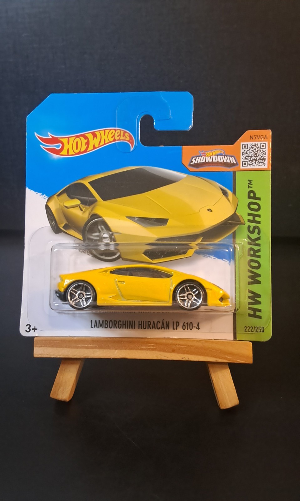 Hot Wheels Workshop 2015 222/250 – Lamborghini Huracan LP 610-4 in Yellow