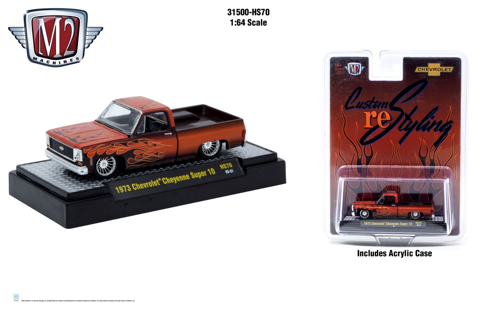 1973 Chevy Cheyenne Super 10 Restyling HS70 Limited Edition Hobby Only Brown