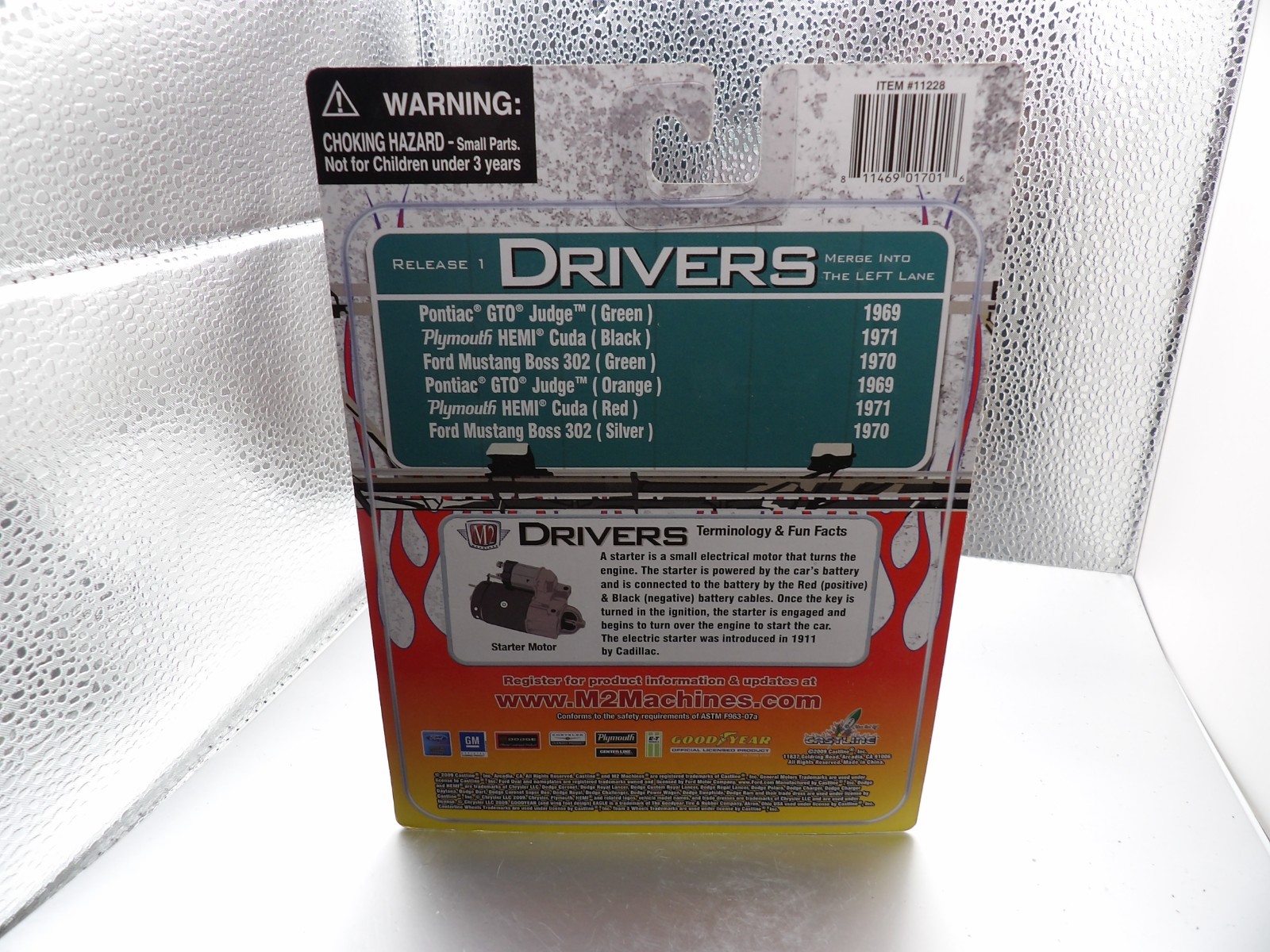 1971 PLYMOUTH HEMI ‘CUDA 2009 CASTLINE M2 MACHINES AUTO-DRIVERS 1:64