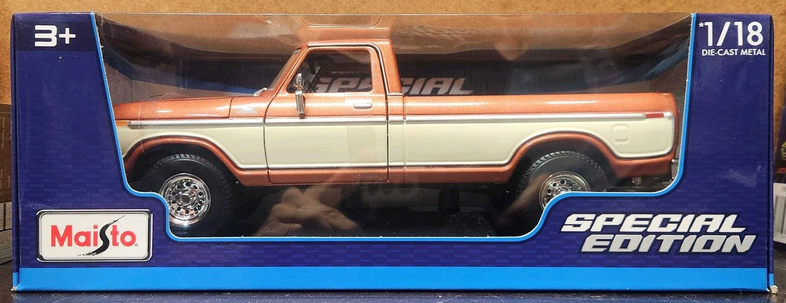 2023 Maisto 1:18 Scale Special Edition • 1979 Ford F-150 Pick-up Exclusive Style