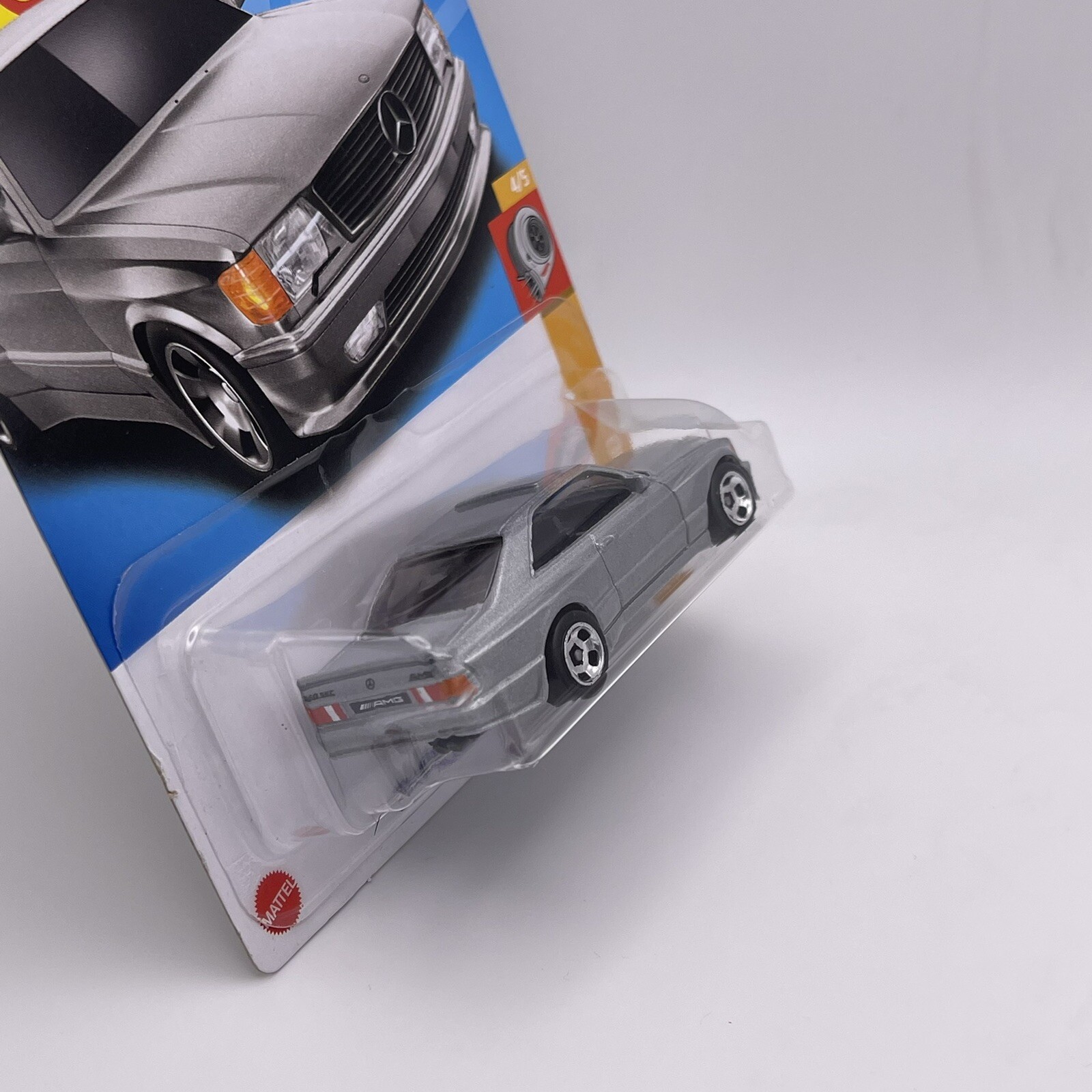 Hot Wheels 2024 ’89 Mercedes-Benz 560 SEC AMG Lot of 3 – Silver, Black, Red