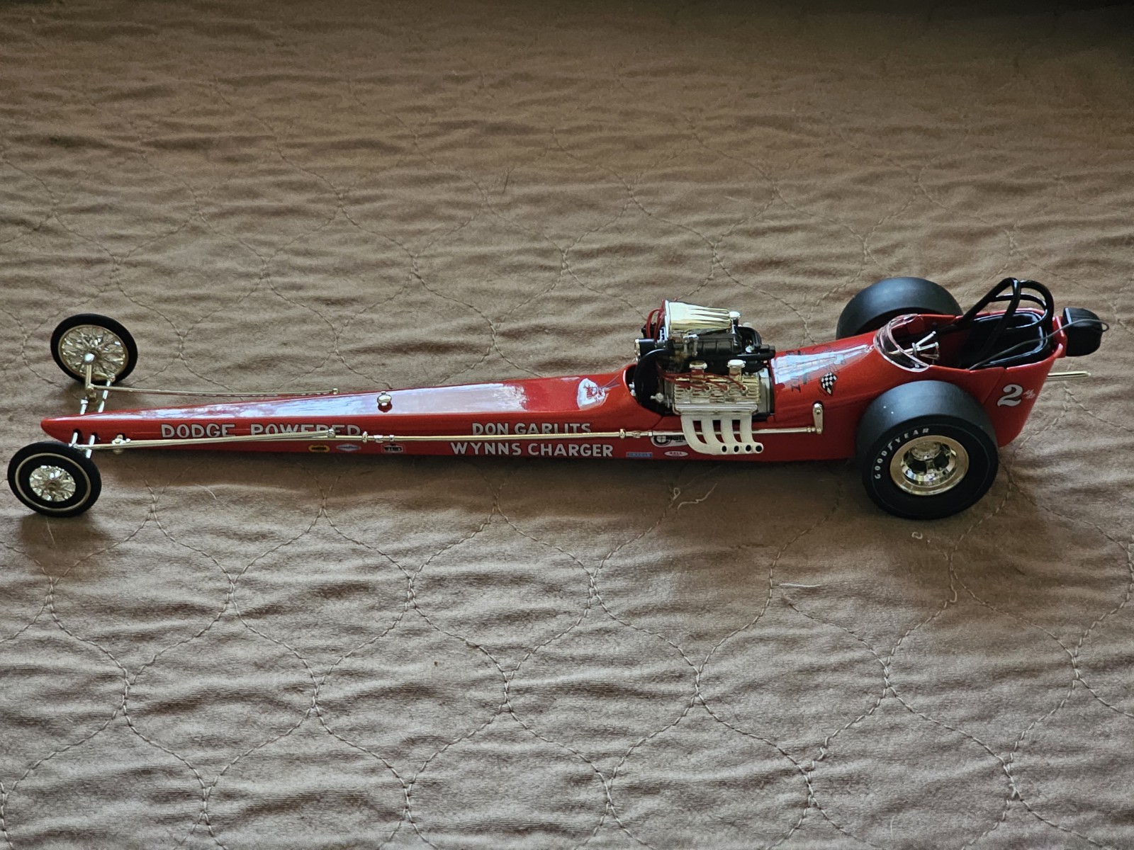 1320 The Fuelers 1:24 Swamp Rat X Don Garlits 1966 Dodge Top Fuel Dragster