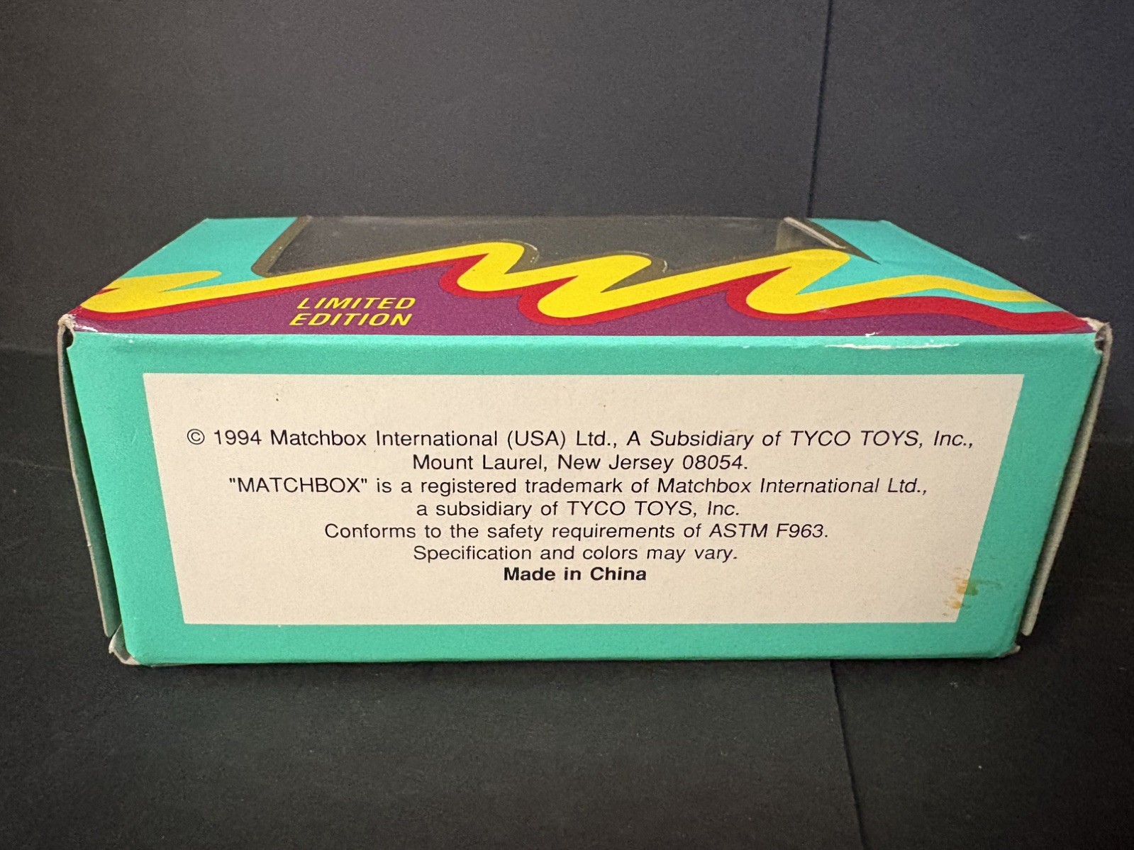 York Fair Limited Edition 1994 #6 in Series Matchbox Chevy Delivery Van York, Pa