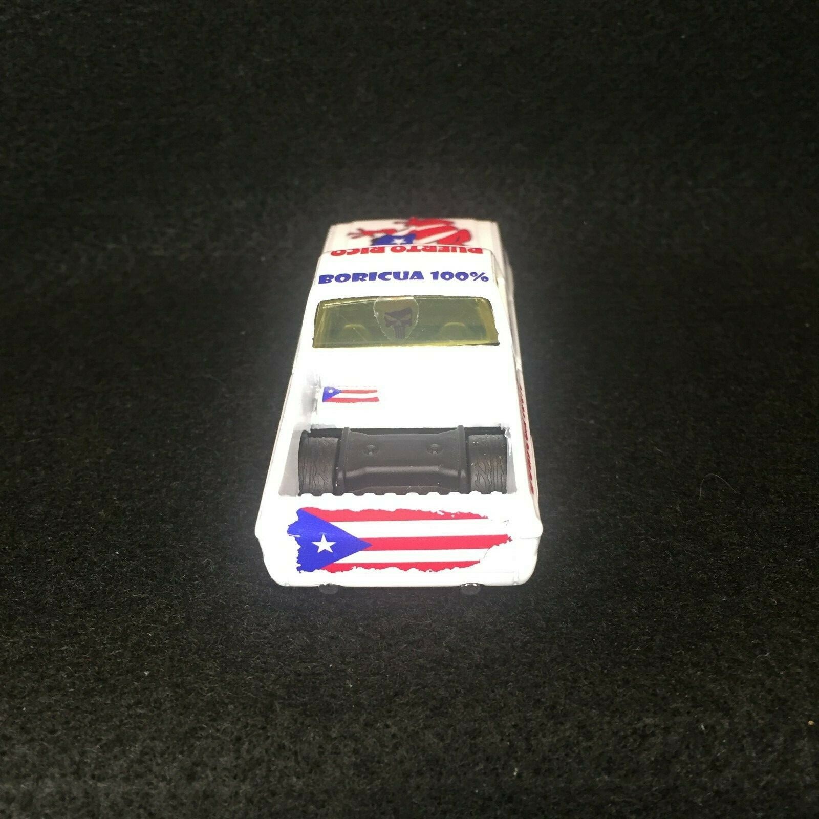 Clear 1:64 Waterslide Decal for JDM VW Silverado Puerto Rico Boricua 100%