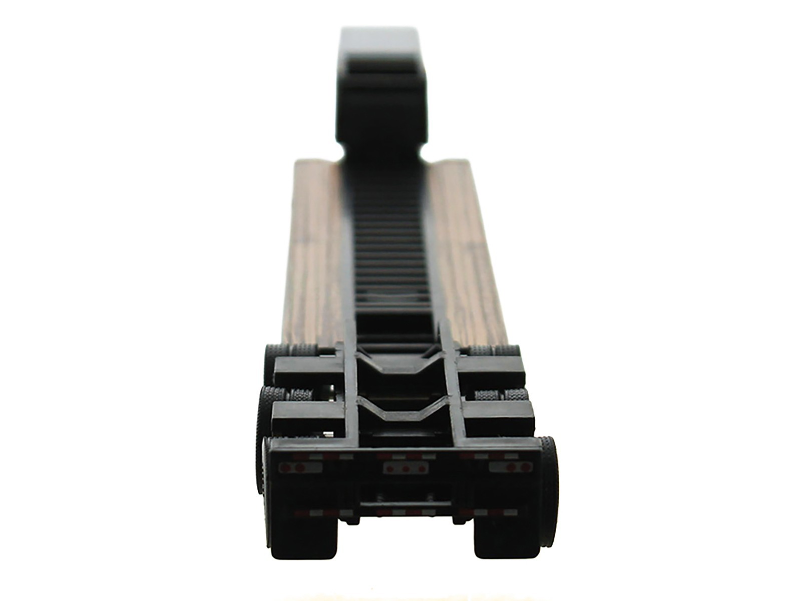 LOW BOY FLATBED TRAILER BLACK 1/87 (HO) MODEL BY HO LOGISTICS HL-489