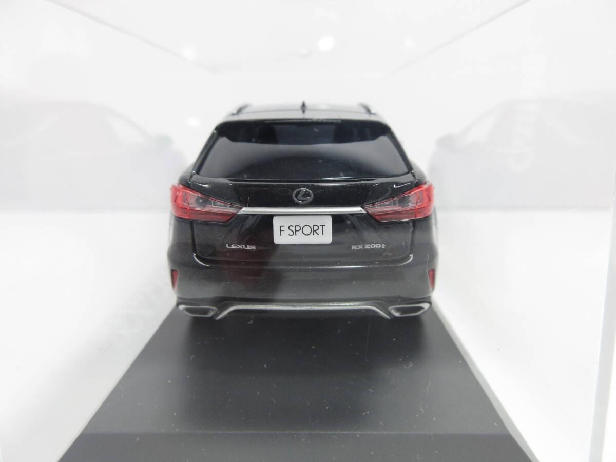 Mini car 1/43 Lexus RX F Sport LEXUS RX200t F SPORT graphite black glass flake