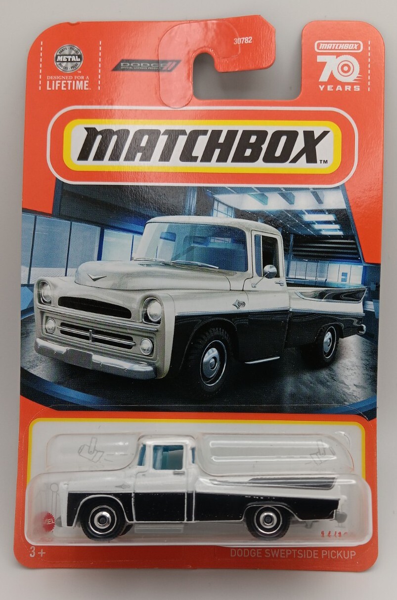 2023 Matchbox- 70 Years- Dodge Sweptside Pickup #14/100