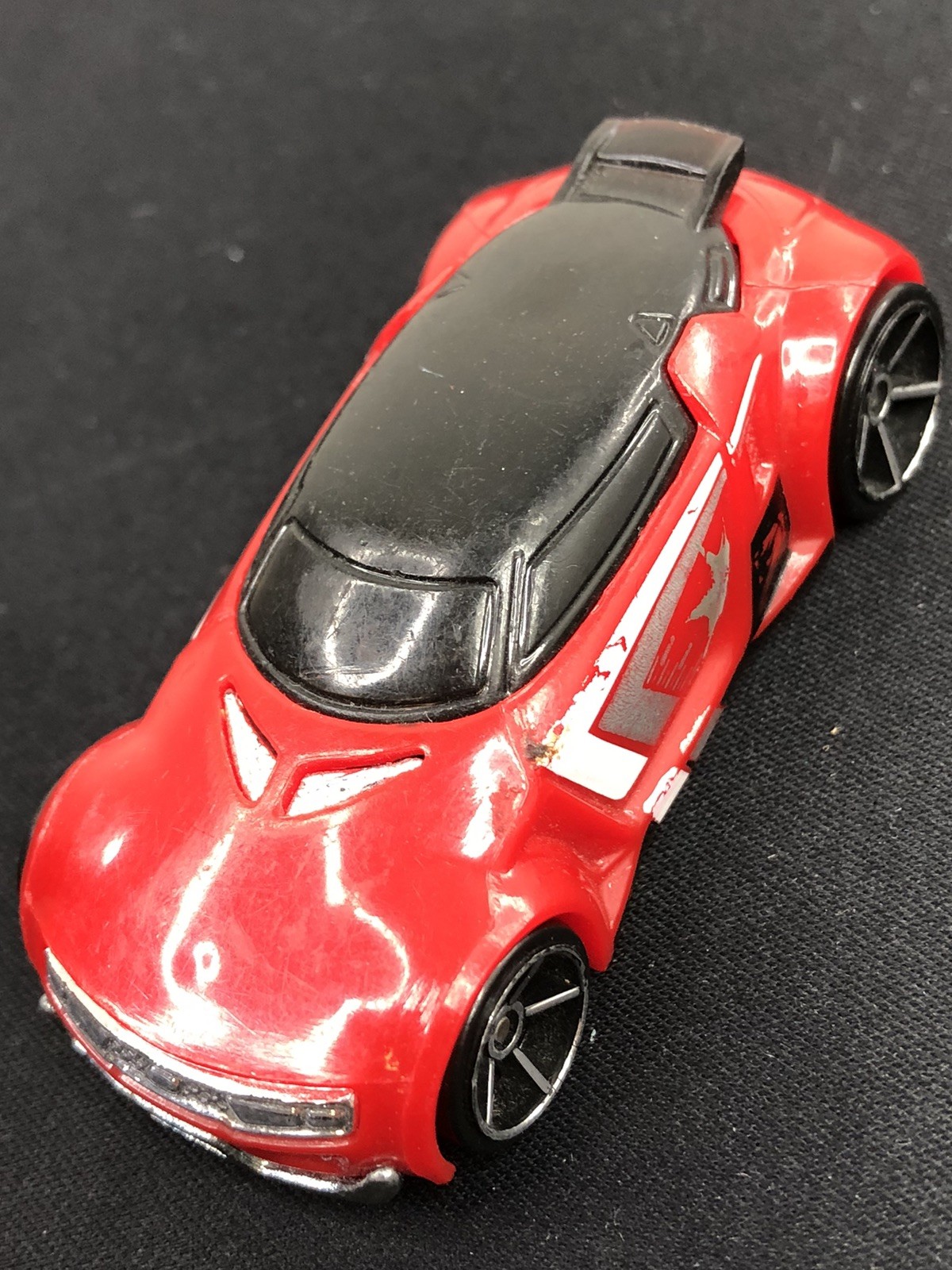 Hot Wheels 2007 High Voltage Coaster Crash Exclusive M2610 Red Loose Vehicle