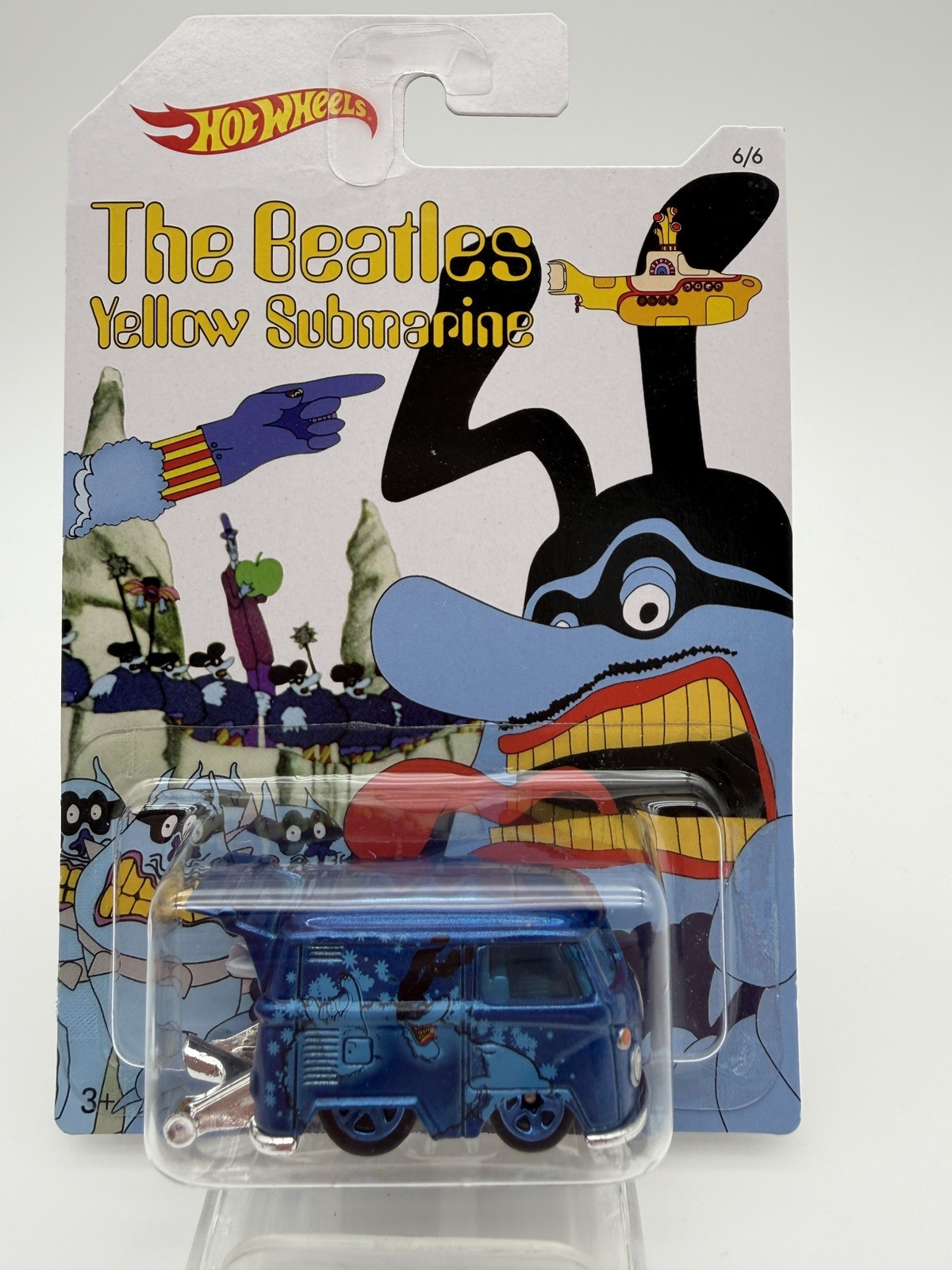 New/Sealed Hot Wheels KOOL KOMBIS TW0 #6/6 Beatles Yellow Submarine Series 2015