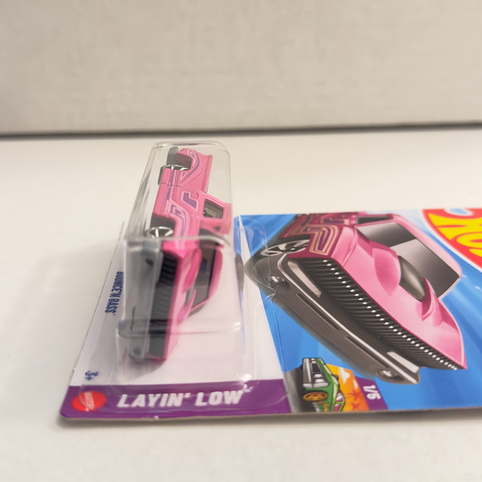 2026 Hot Wheels Bounce’n Bass 17/250 Layin’ Low Mattel Diecast Vehicle New