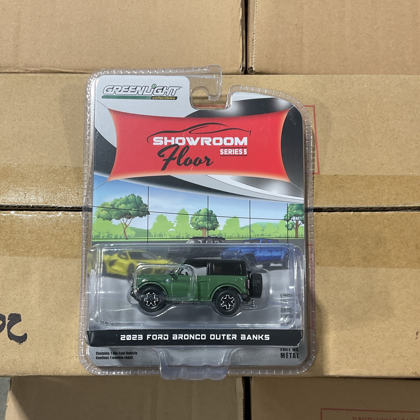 Greenlight Showroom Floor Series 5 1:64 Diecast Vehicles Cases