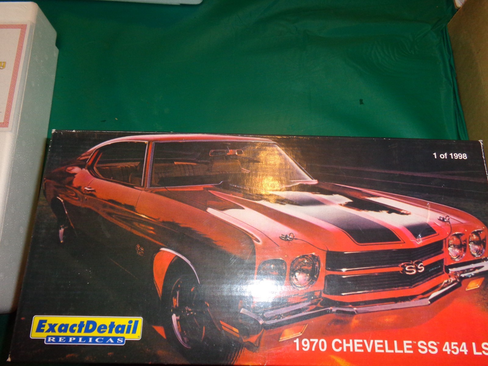 Exact Detail Replicas Red 1970 Chevelle SS 454 LS6 #809/1998 Die Cast 1:18 NIB