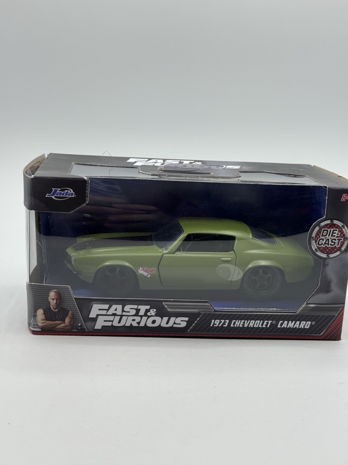 Jada Toys Fast & Furious 1973 Chevrolet Camaro 1:32 Scale Metal Rubber Plastic!